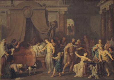 Alcestis and Admetus by Gerard Hoet I