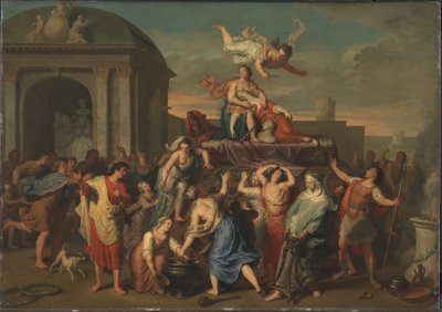 Death of Dido by Gerard Hoet I
