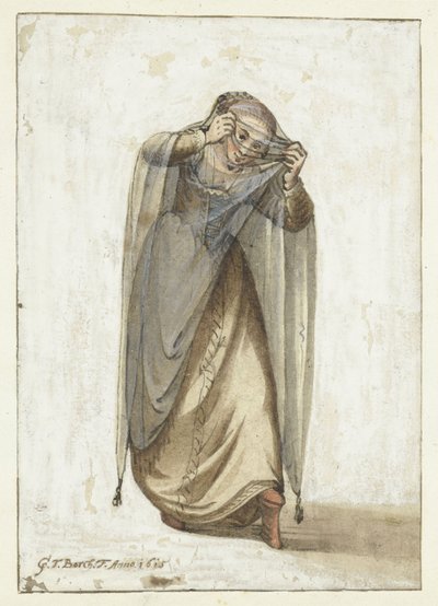 Venetian Courtesan by Gerard ter Borch