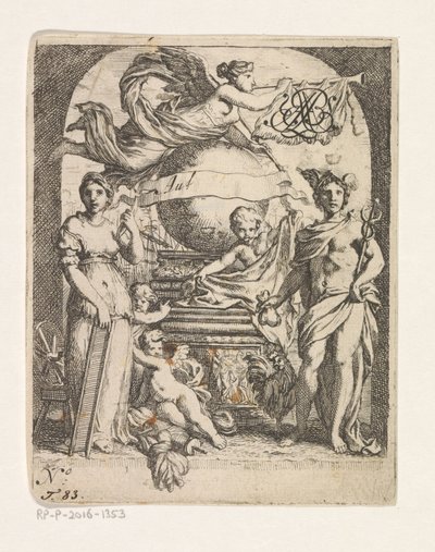 Mercury and Weaving by Gerard de Lairesse