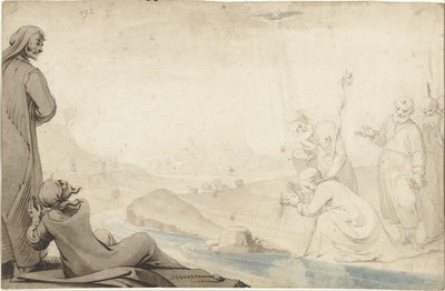 The Baptism of Christ by Gerard ter Borch (I)