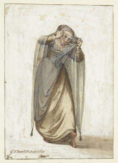 Venetian Courtesan by Gerard ter Borch (I)