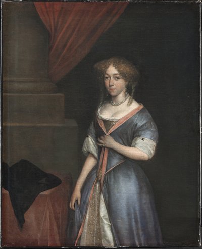 Portrait of a Lady by Gerard ter Borch