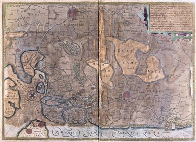Flanders, Belgium (engraving) by Gerardus Mercator