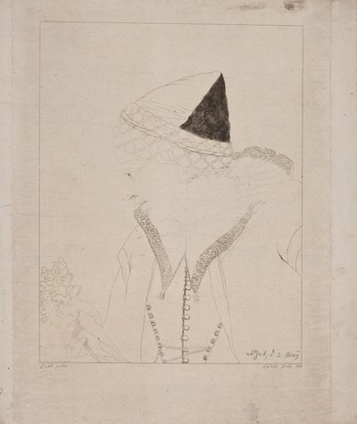 A Girl from Amager by Gerhard Ludvig Lahde