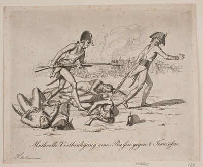Courageous Defense of a Russian by Gerhard Ludvig Lahde