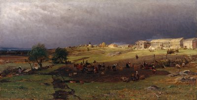 Picking Potatoes by Gerhard Peter Frantz Vilhelm Munthe