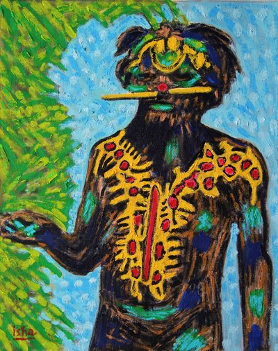 Aboriginal Shaman, 2020 by Gerhardt Isringhaus