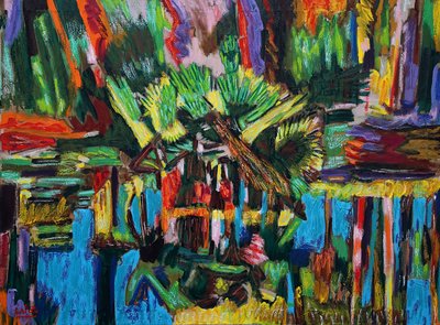 Abstract Estuary, 2018 by Gerhardt Isringhaus