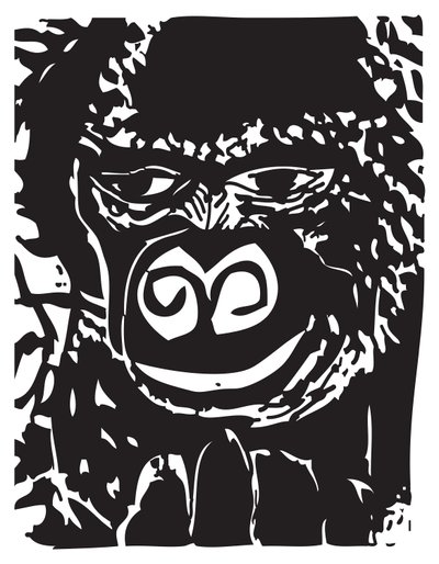 Pensive Gorilla by Gerhardt Isringhaus