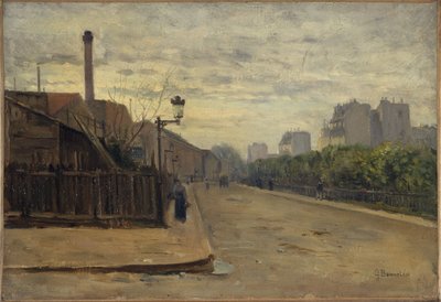 Rue Auguste-Cain, circa 1900 by Germain Eugene Bonneton