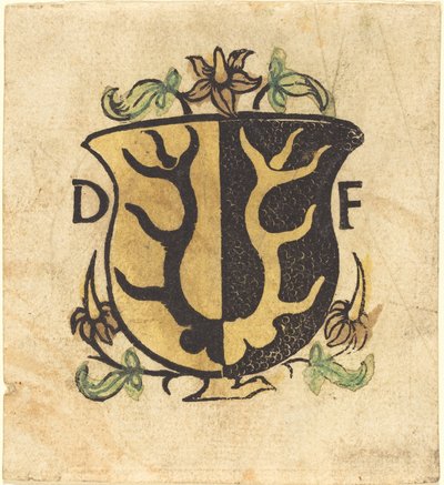 Bookplate of Dominicus Frauenfelder by German 15th Century