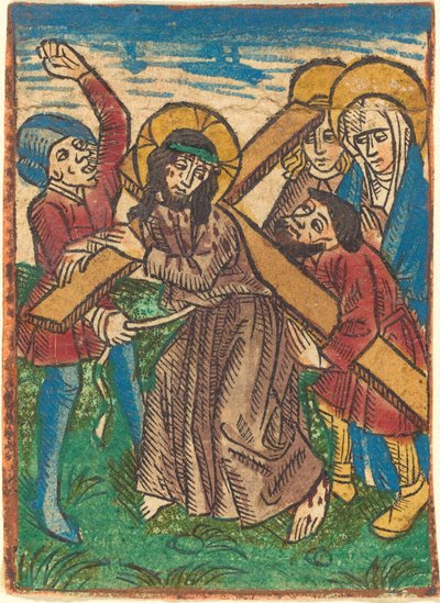 Christ Bearing the Cross by German 15th Century