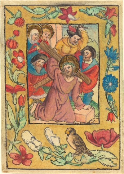 Christ Bearing the Cross by German 15th Century