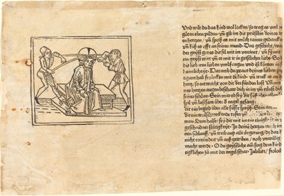 Christ Crowned with Thorns by German 15th Century