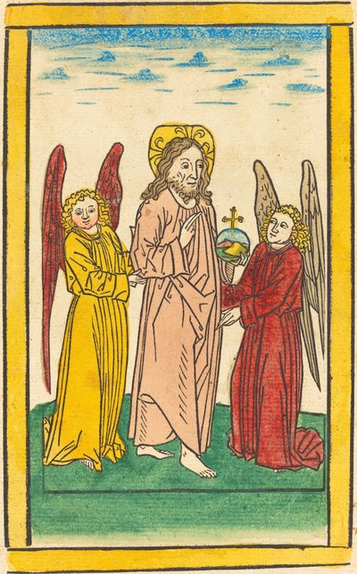 Christ as Salvator Mundi by German 15th Century