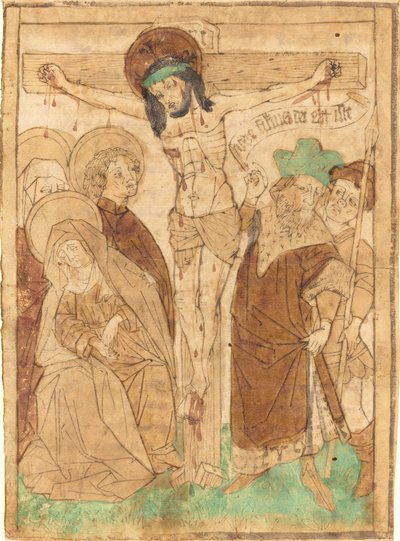 Christ on the Cross by German 15th Century
