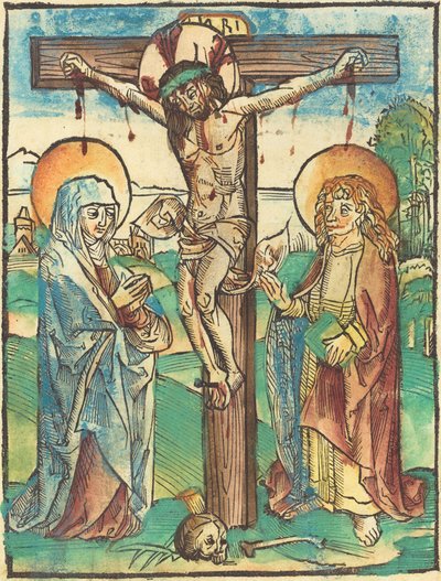 Christ on the Cross by German 15th Century