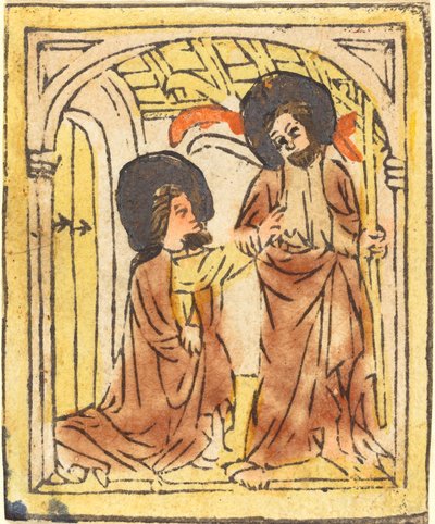 Doubting Thomas by German 15th Century