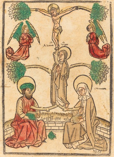Genealogical Tree of Christ by German 15th Century