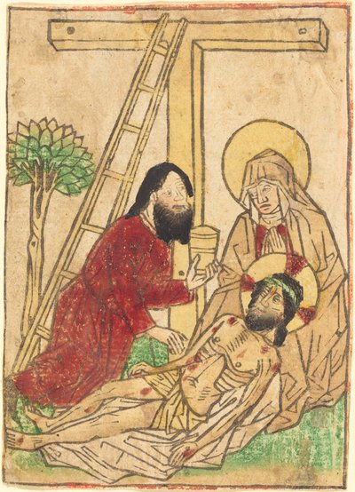 Pietà with Saint John by German 15th Century