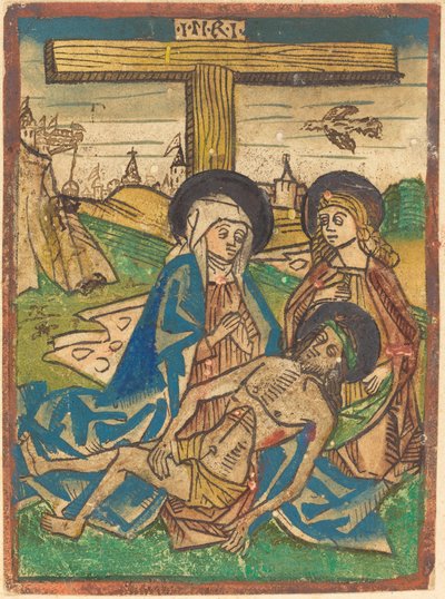 Pietà with Saint John by German 15th Century
