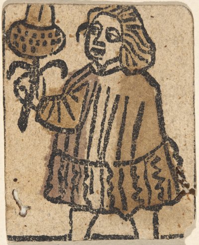 Playing Card by German 15th Century