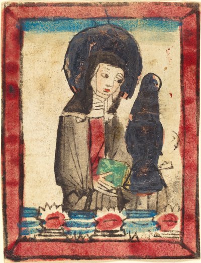 Saint Clare of Assisi by German 15th Century