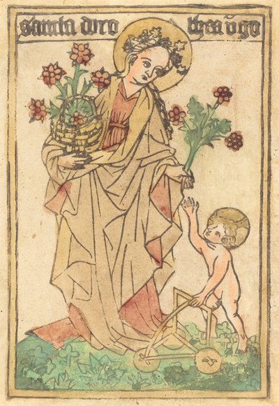 Saint Dorothy by German 15th Century