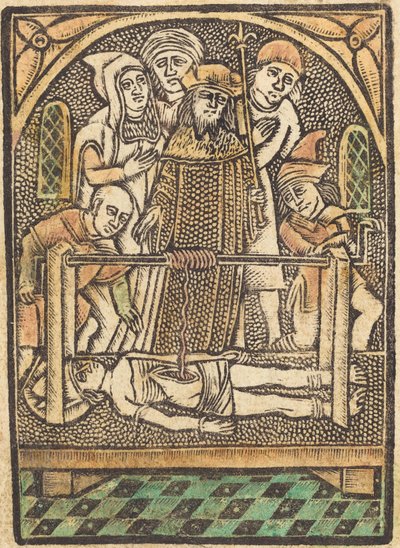 Saint Erasmus by German 15th Century