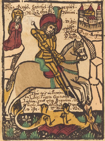 Saint George by German 15th Century