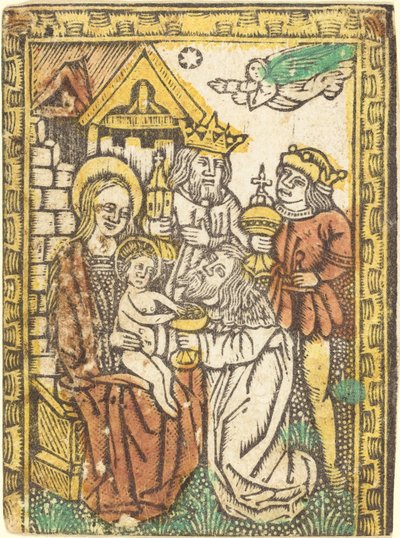 The Adoration of the Magi by German 15th Century