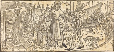 The Adoration of the Magi by German 15th Century