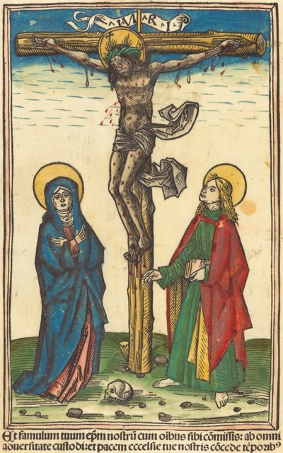 The Crucifixion by German 15th Century