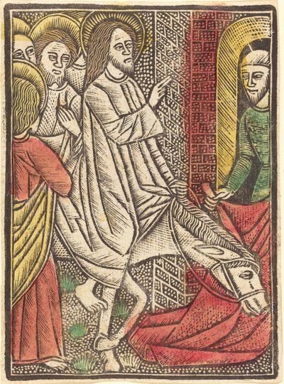 The Entry into Jerusalem by German 15th Century
