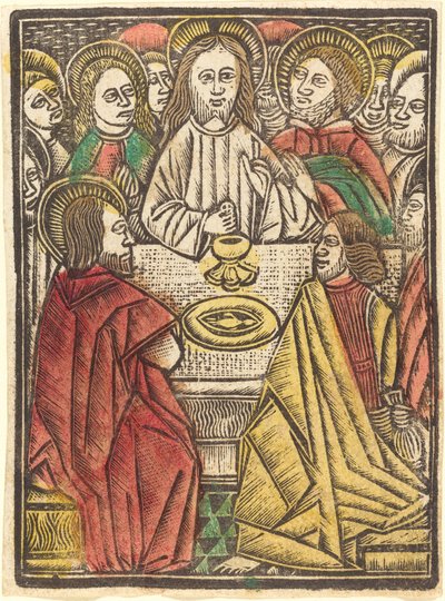 The Last Supper by German 15th Century