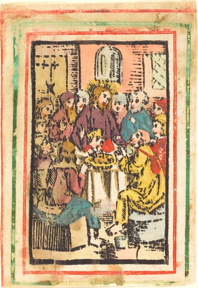 The Last Supper by German 15th Century
