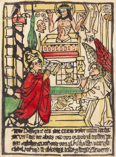 The Mass of Saint Gregory by German 15th Century