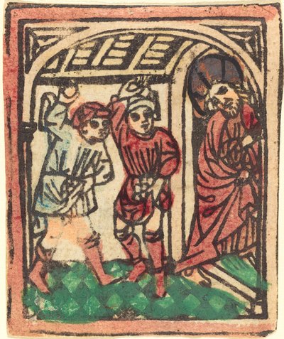 The Stoning of Christ by German 15th Century