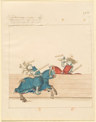 Italian Joust of Peace by German 16th Century