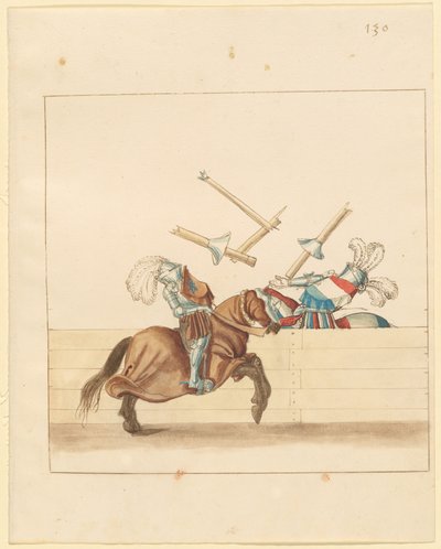 Italian Joust of Peace by German 16th Century
