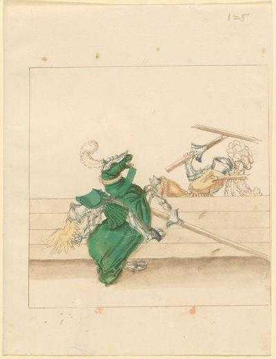 Italian Joust of Peace by German 16th Century