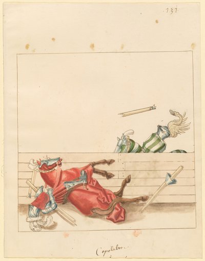Italian Joust of Peace by German 16th Century