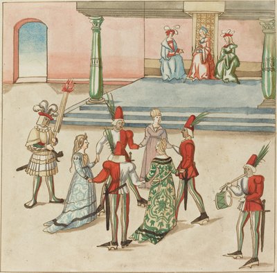Masquerade by German 16th Century