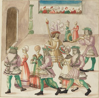 Masquerade by German 16th Century