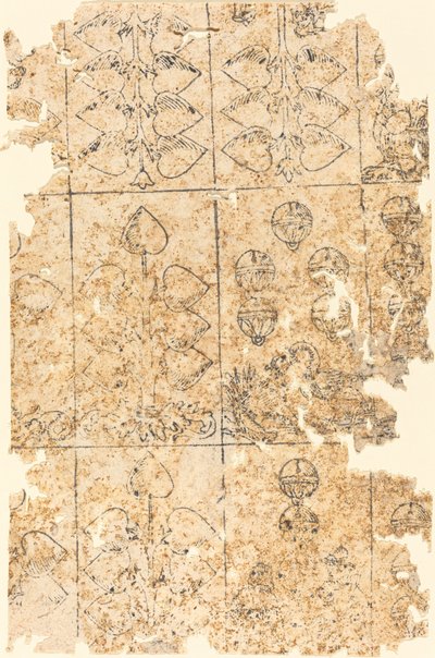 Playing Card by German 16th Century