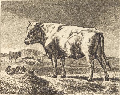 Cow by German 19th Century