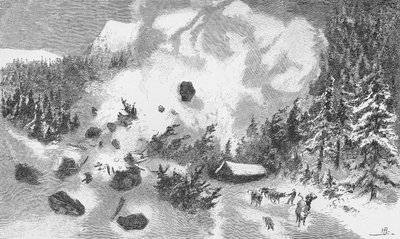 An Avalanche by German School