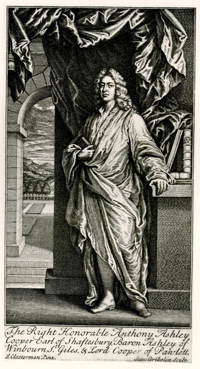 Anthony Ashley Cooper, 3rd Earl of Shaftesbury by German School