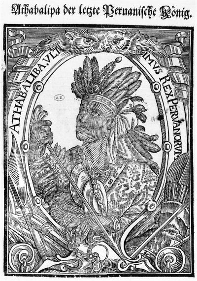 Atahualpa (c.1502-33) by German School